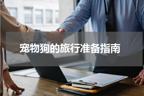 宠物狗的旅行准备指南