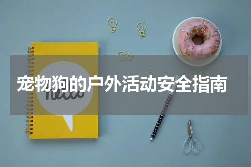 宠物狗的户外活动安全指南