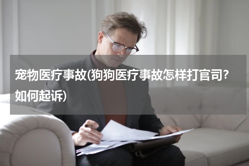 宠物医疗事故(狗狗医疗事故怎样打官司？如何起诉)