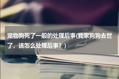宠物狗死了一般的处理后事(我家狗狗去世了,该怎么处理后事?)