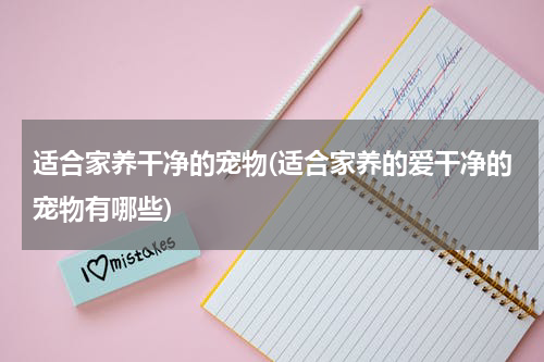 适合家养干净的宠物(适合家养的爱干净的宠物有哪些)