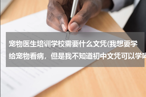 宠物医生培训学校需要什么文凭(我想要学给宠物看病,但是我不知道初中文凭可以学吗?就是给宠物做手术之类的)