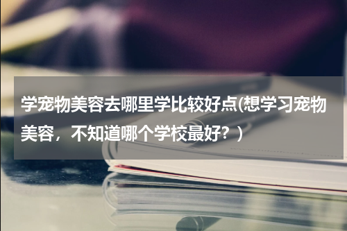 学宠物美容去哪里学比较好点(想学习宠物美容,不知道哪个学校最好?)