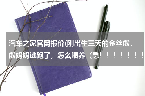 汽车之家官网报价(刚出生三天的金丝熊,熊妈妈逃跑了,怎么喂养(急!!!!!!!!!!!!!!!!!!!!!!))